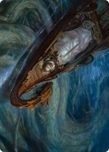 Image for Funeral Longboat Art Card (68) (ASKHM) - Magic: The Gathering