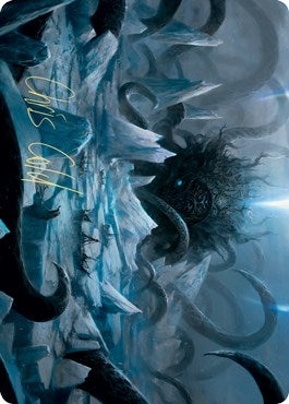 Image for Icebreaker Kraken Art Card (Gold-Stamped Signature) (15) (ASKHM) - Magic: The Gathering
