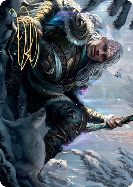 Image for Jorn, God of Winter Art Card (Gold-Stamped Signature) (47) (ASKHM) - Magic: The Gathering