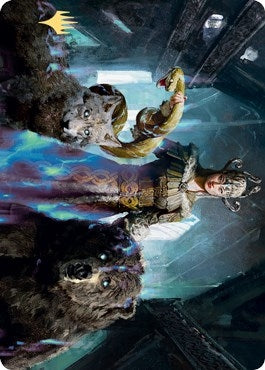 Image for Kolvori, God of Kinship Art Card (Gold-Stamped Signature) (48) (ASKHM) - Magic: The Gathering