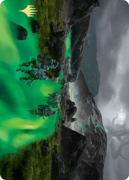 Image for Path to the World Tree Art Card (Gold-Stamped Signature) (50) (ASKHM) - Magic: The Gathering