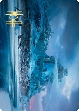 Image for Port of Karfell Art Card (Gold-Stamped Signature) (72) - Magic: The Gathering