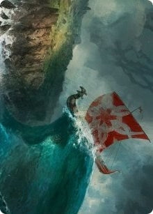 Image for Run Ashore Art Card (19) - Magic: The Gathering