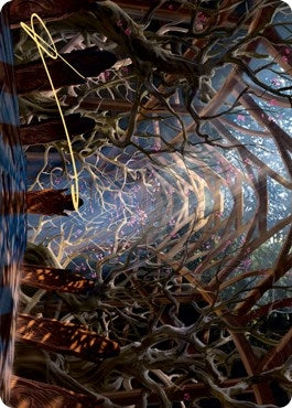 Image for Skemfar Elderhall Art Card (Gold-Stamped Signature) (73) - Magic: The Gathering