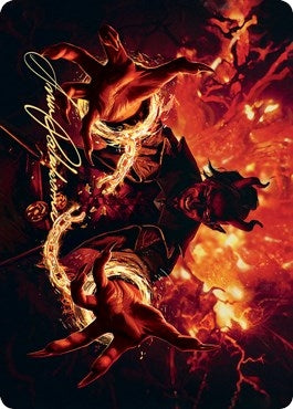 Image for Tibalt's Trickery Art Card (Gold-Stamped Signature) (38) (ASKHM) - Magic: The Gathering