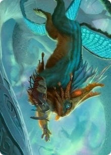 Image for Toski, Bearer of Secrets Art Card (52) (ASKHM) - Magic: The Gathering
