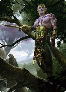 Image for Tyvar Kell Art Card (53) (ASKHM) - Magic: The Gathering