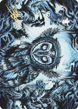 Image for Vega, the Watcher Art Card (Gold-Stamped Signature) (81) (ASKHM) - Magic: The Gathering