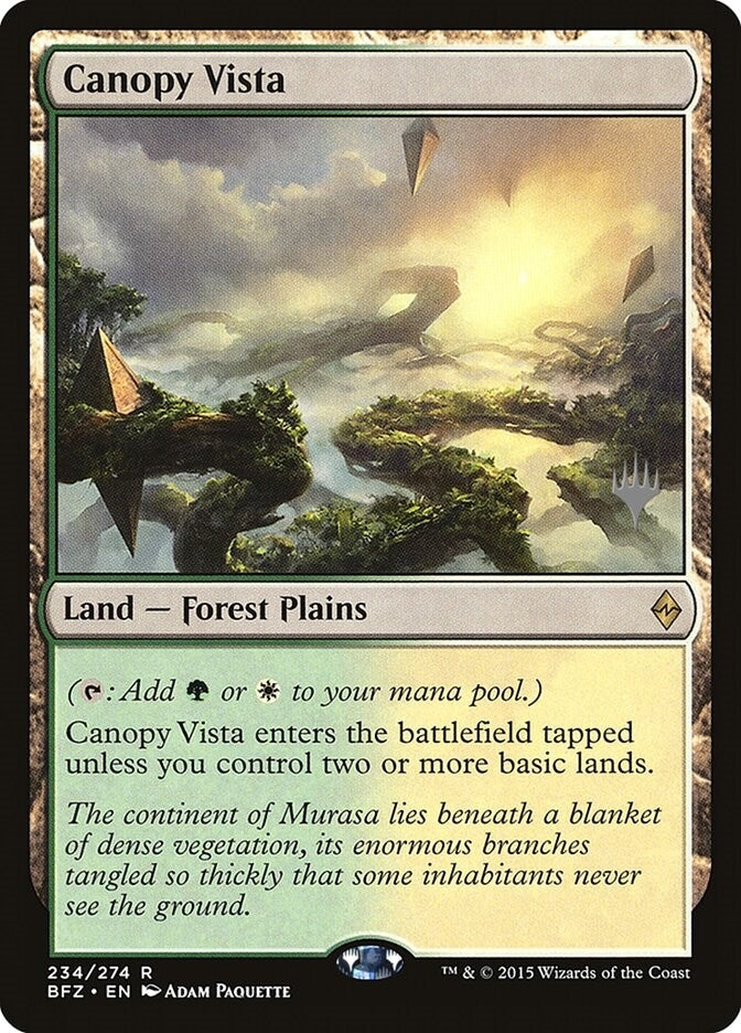 Image for Canopy Vista - Magic: The Gathering