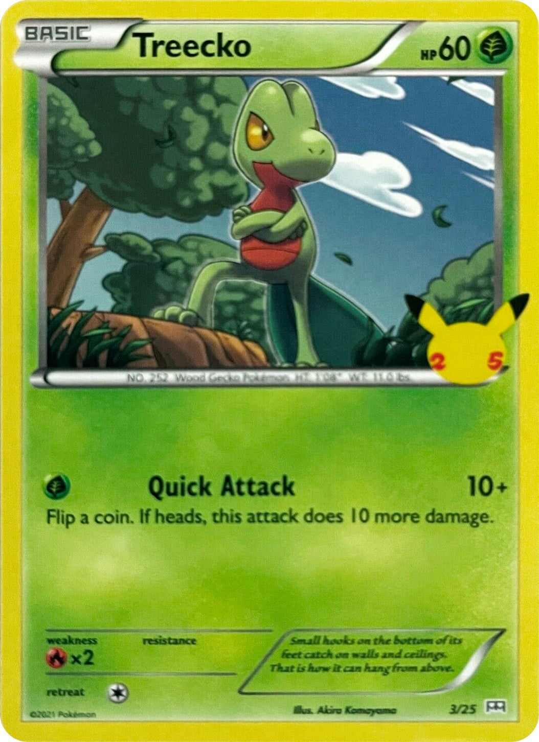 Image for Treecko (003/025) (MCD21) - Pokemon