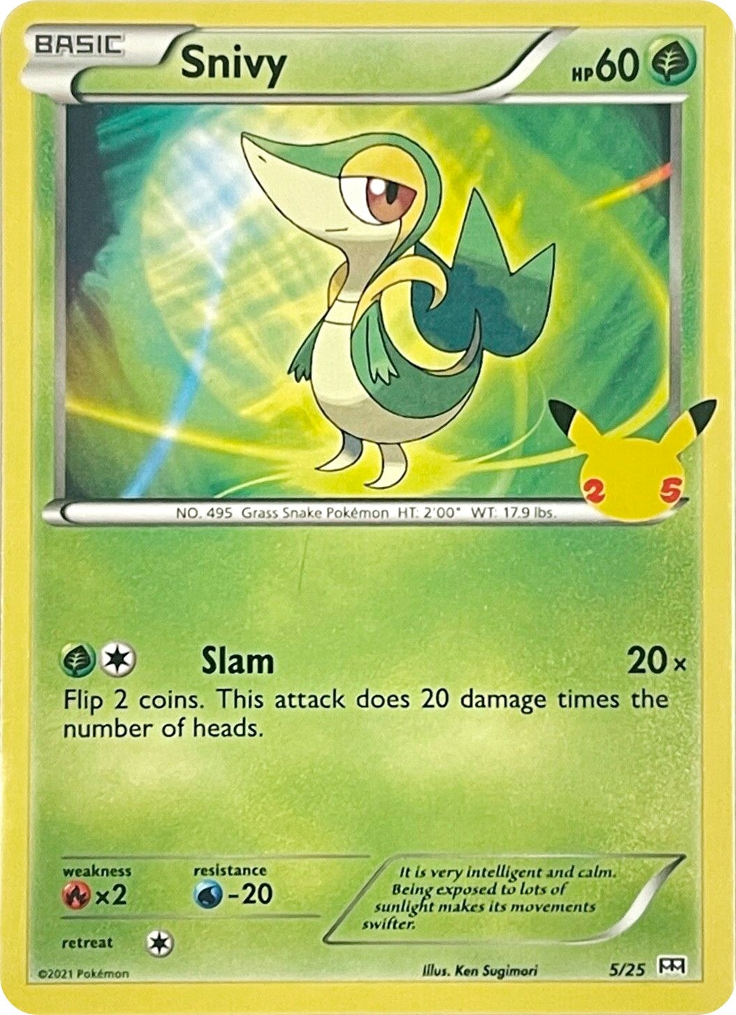 Image for Snivy (005/025) (M21) - Pokemon