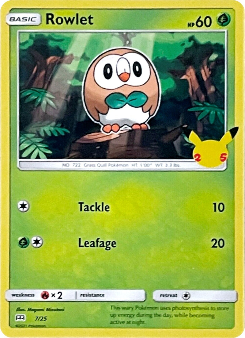 Image for Rowlet (007/025) (MCD21) - Pokemon