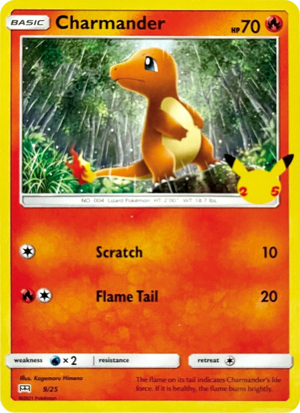 Image for Charmander (009/025) (M21) - Pokemon