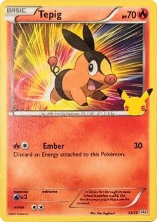 Image for Tepig (013/025) (M21) - Pokemon