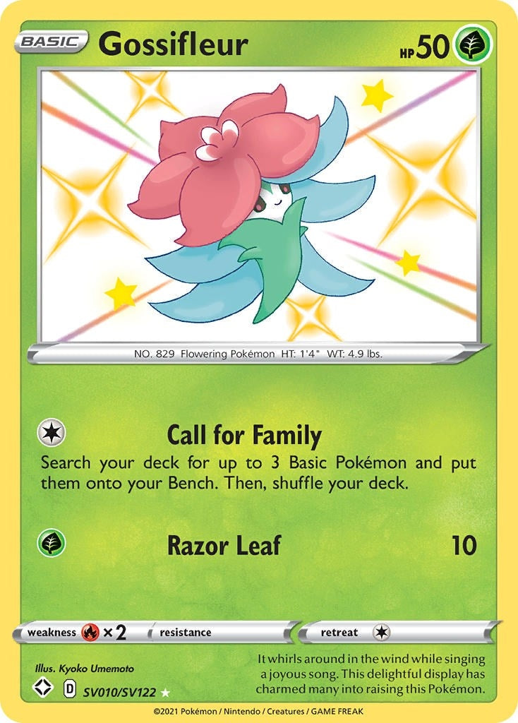 Image for Gossifleur (SV010/SV122) (SHFSV) - Pokemon