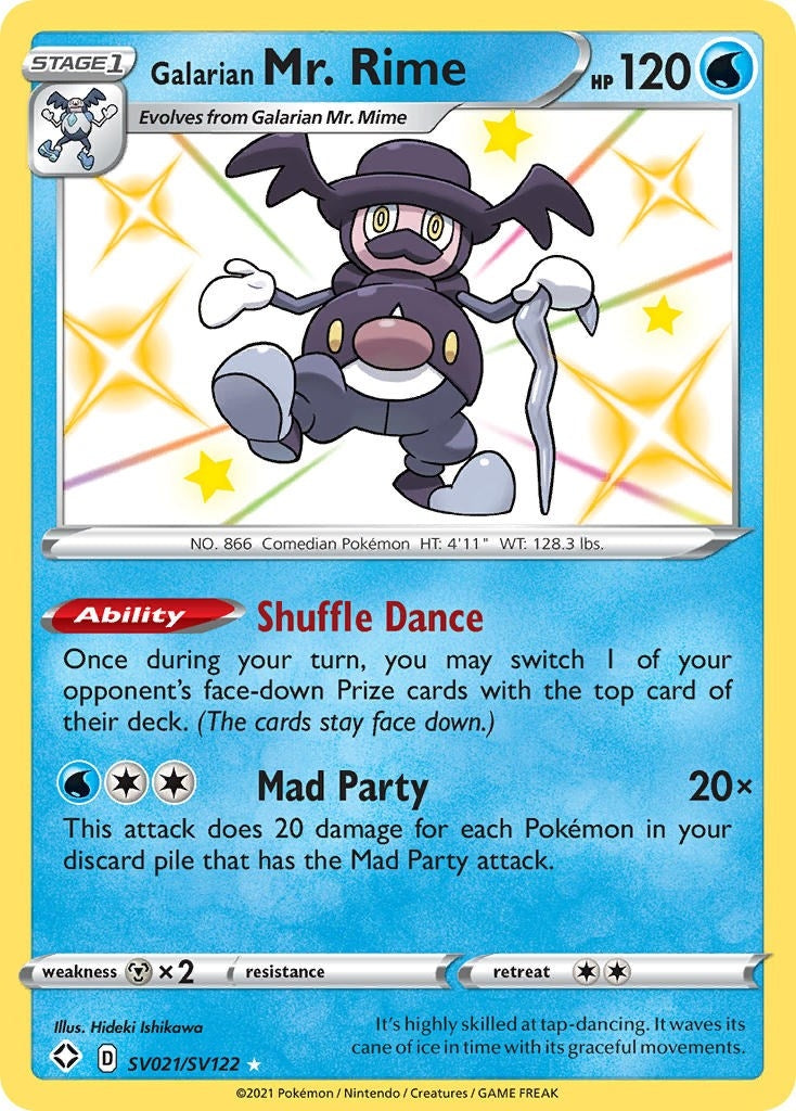 Image for Galarian Mr. Rime (SV021/SV122) (SHFSV) - Pokemon