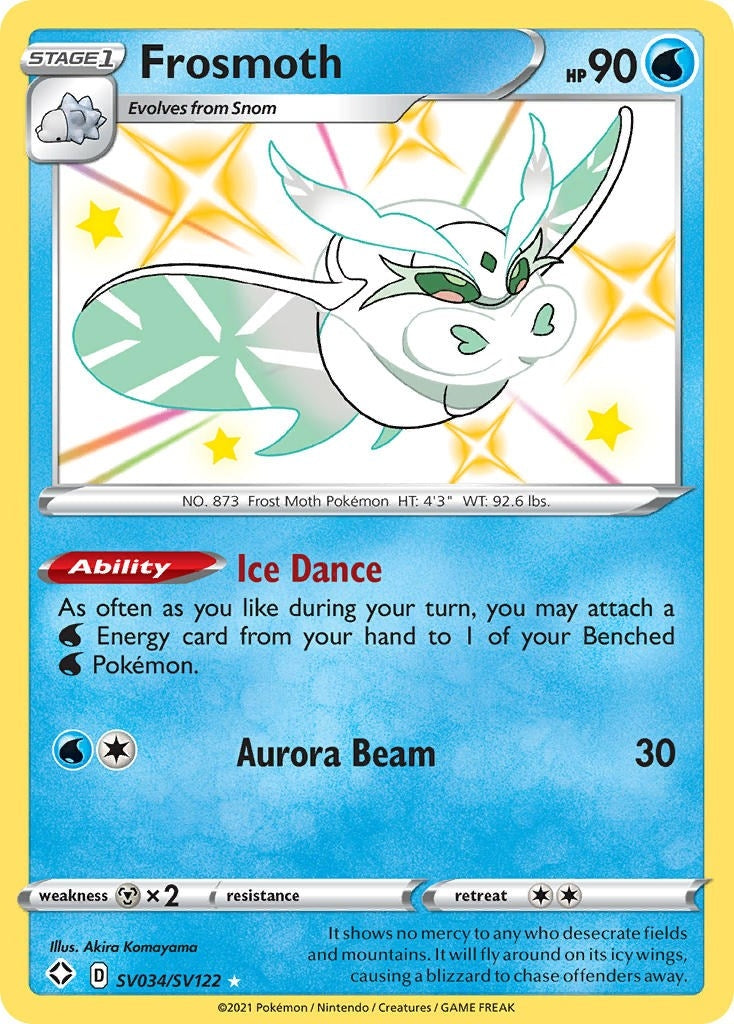 Image for Frosmoth (SV034/SV122) (SHFSV) - Pokemon