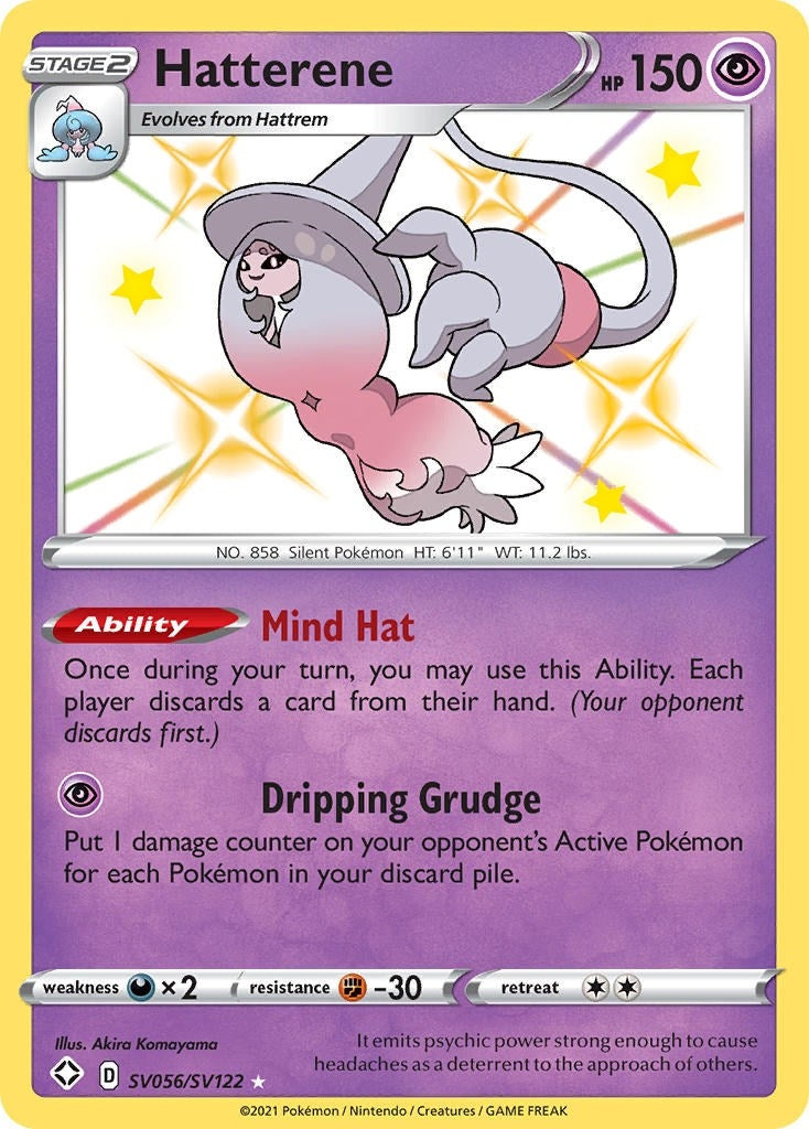 Image for Hatterene (SV056/SV122) (SHFSV) - Pokemon