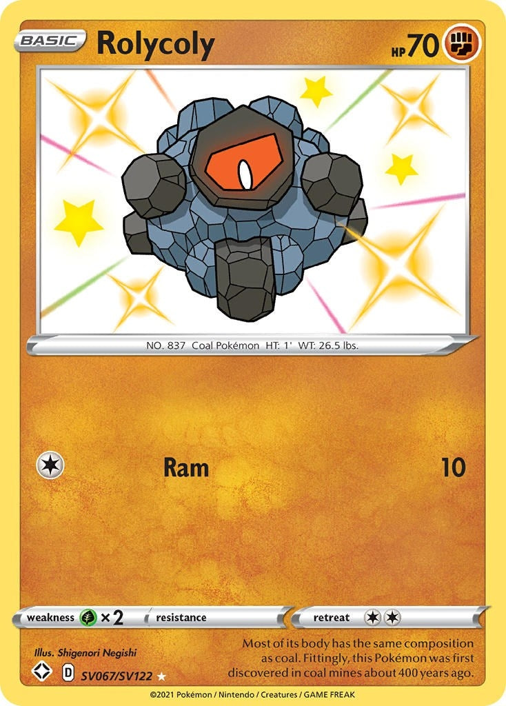 Image for Rolycoly (SV067/SV122) (SHFSV) - Pokemon