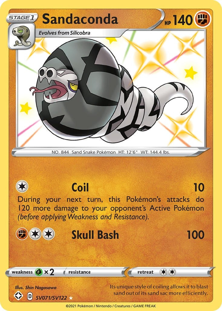 Image for Sandaconda (SV071/SV122) (SHFSV) - Pokemon