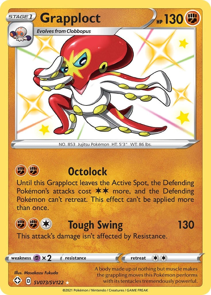 Image for Grapploct (SV073/SV122) (SHFSV) - Pokemon