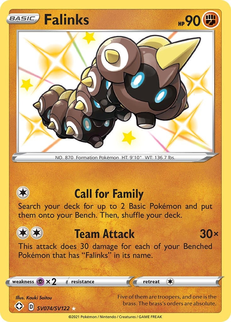 Image for Falinks (SV074/SV122) (SHFSV) - Pokemon
