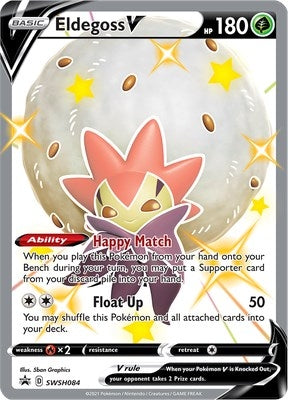 Image for Eldegoss V - SWSH084 (SWSH084) (SWSD) - Pokemon