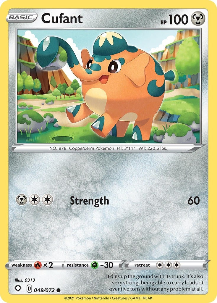 Image for Cufant (049/072) (SHF) - Pokemon