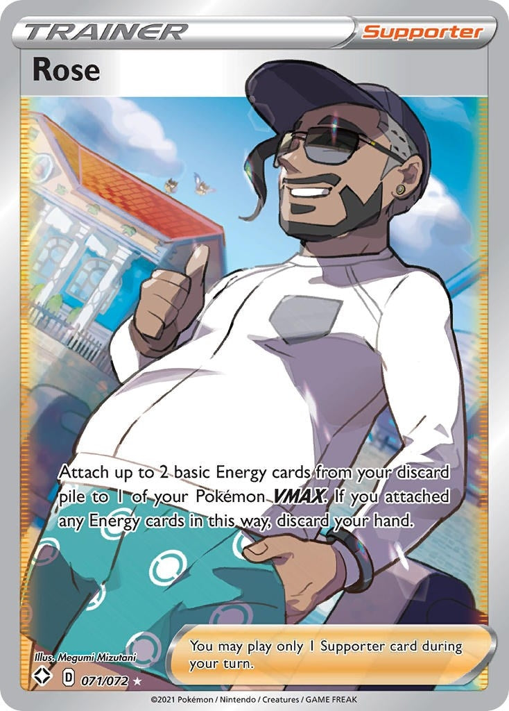 Image for Rose (Full Art) (071/072) (SHF) - Pokemon