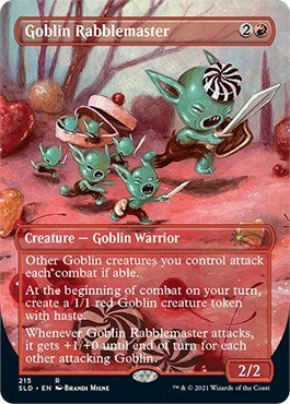 Image for Goblin Rabblemaster (215) - Magic: The Gathering