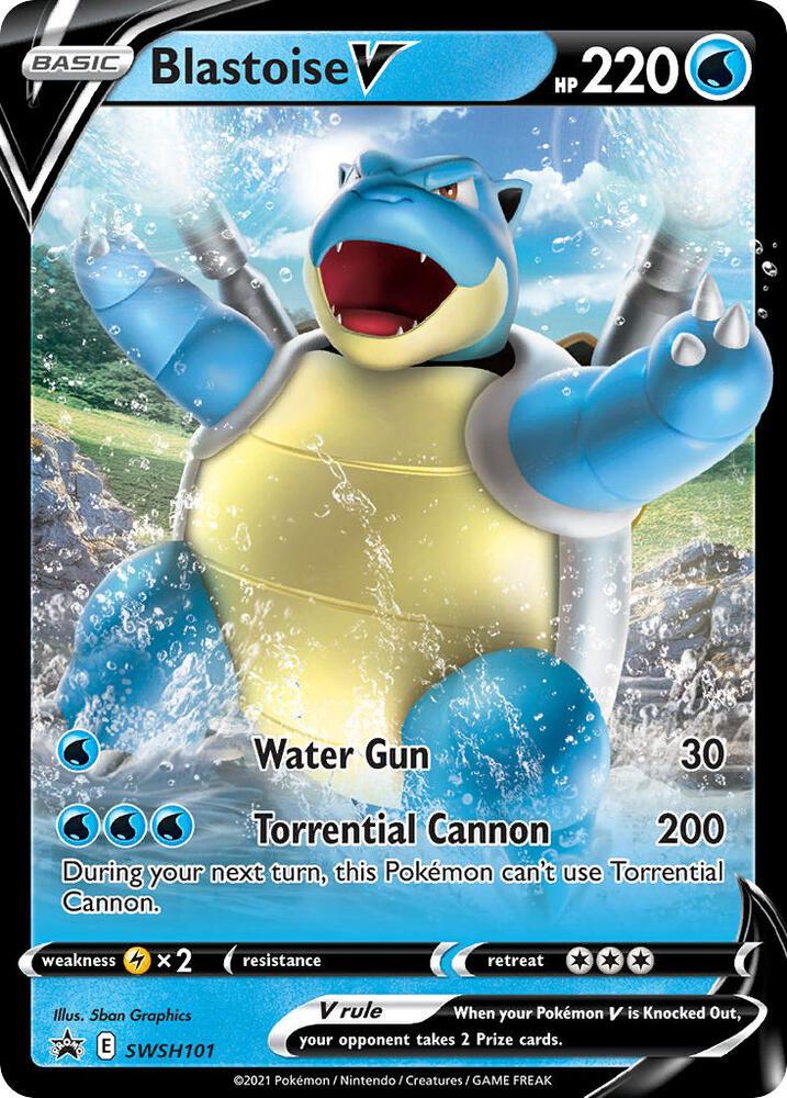 Image for Blastoise V - SWSH101 (SWSH101) (SWSD) - Pokemon