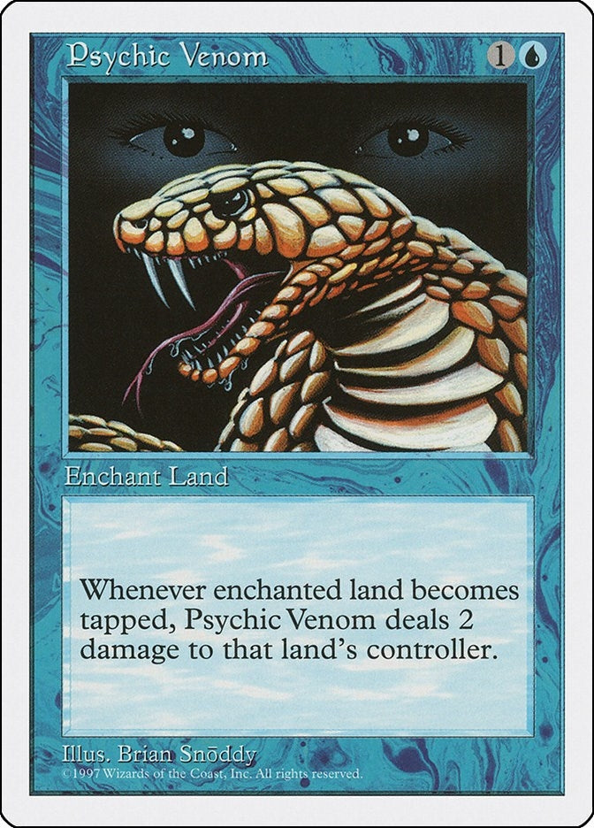 Image for Psychic Venom - Magic: The Gathering