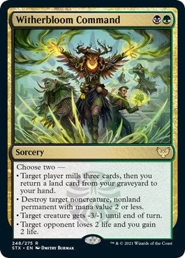 Image for Witherbloom Command (248) - Magic: The Gathering