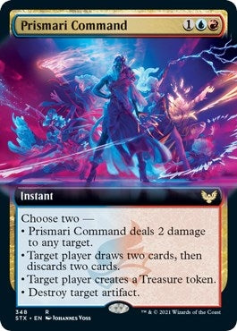 Image for Prismari Command (Extended Art) (348) - Magic: The Gathering