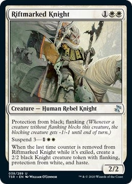 Image for Riftmarked Knight (38) (TSR) - Magic: The Gathering