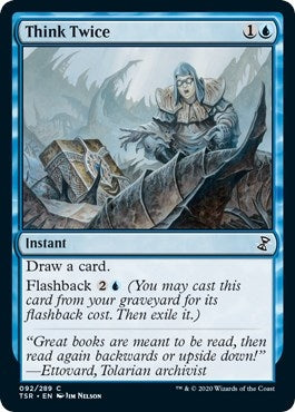 Image for Think Twice (92) (TSR) - Magic: The Gathering