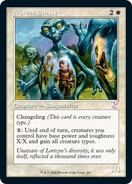 Image for Mirror Entity (297) (TSR) - Magic: The Gathering