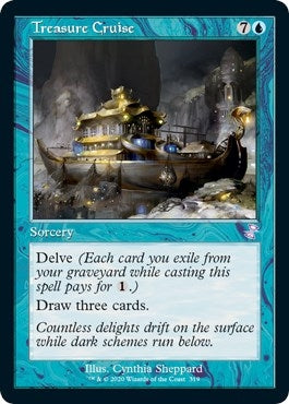 Image for Treasure Cruise (319) (TSR) - Magic: The Gathering