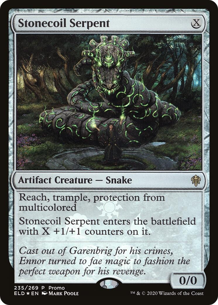 Image for Stonecoil Serpent (235) - Magic: The Gathering