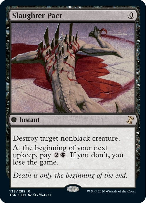 Image for Slaughter Pact (138) - Magic: The Gathering