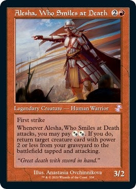Image for Alesha, Who Smiles at Death (338) (TSR) - Magic: The Gathering
