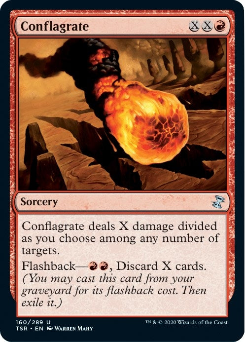 Image for Conflagrate (160) (TSR) - Magic: The Gathering