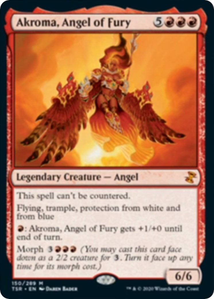Image for Akroma, Angel of Fury (150) (TSR) - Magic: The Gathering