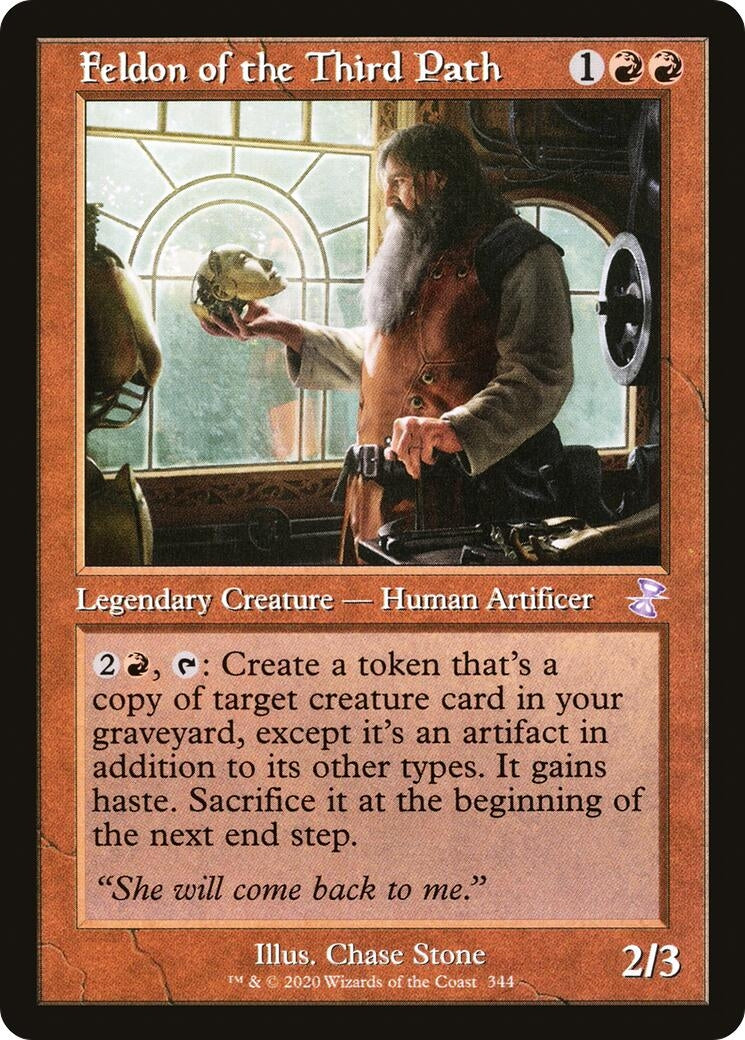 Image for Feldon of the Third Path (344) - Magic: The Gathering