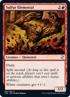 Image for Sulfur Elemental (195) (TSR) - Magic: The Gathering