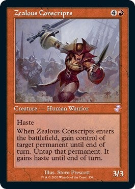Image for Zealous Conscripts (354) (TSR) - Magic: The Gathering