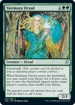 Image for Yavimaya Dryad (247) - Magic: The Gathering