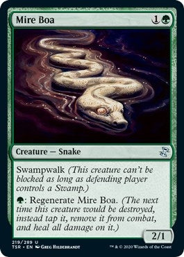 Image for Mire Boa (219) (TSR) - Magic: The Gathering
