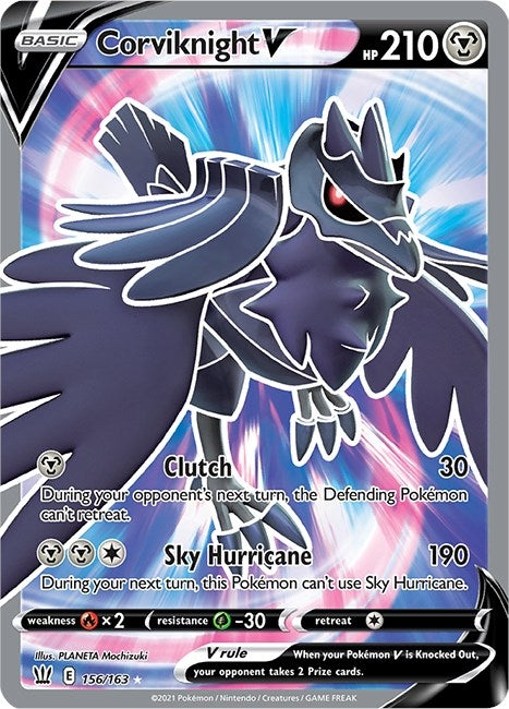 Image for Corviknight V (Full Art) (156/163) (SWSH05) - Pokemon
