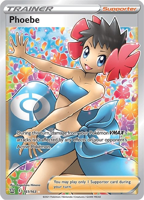 Image for Phoebe (Full Art) (161/163) (SWSH05) - Pokemon